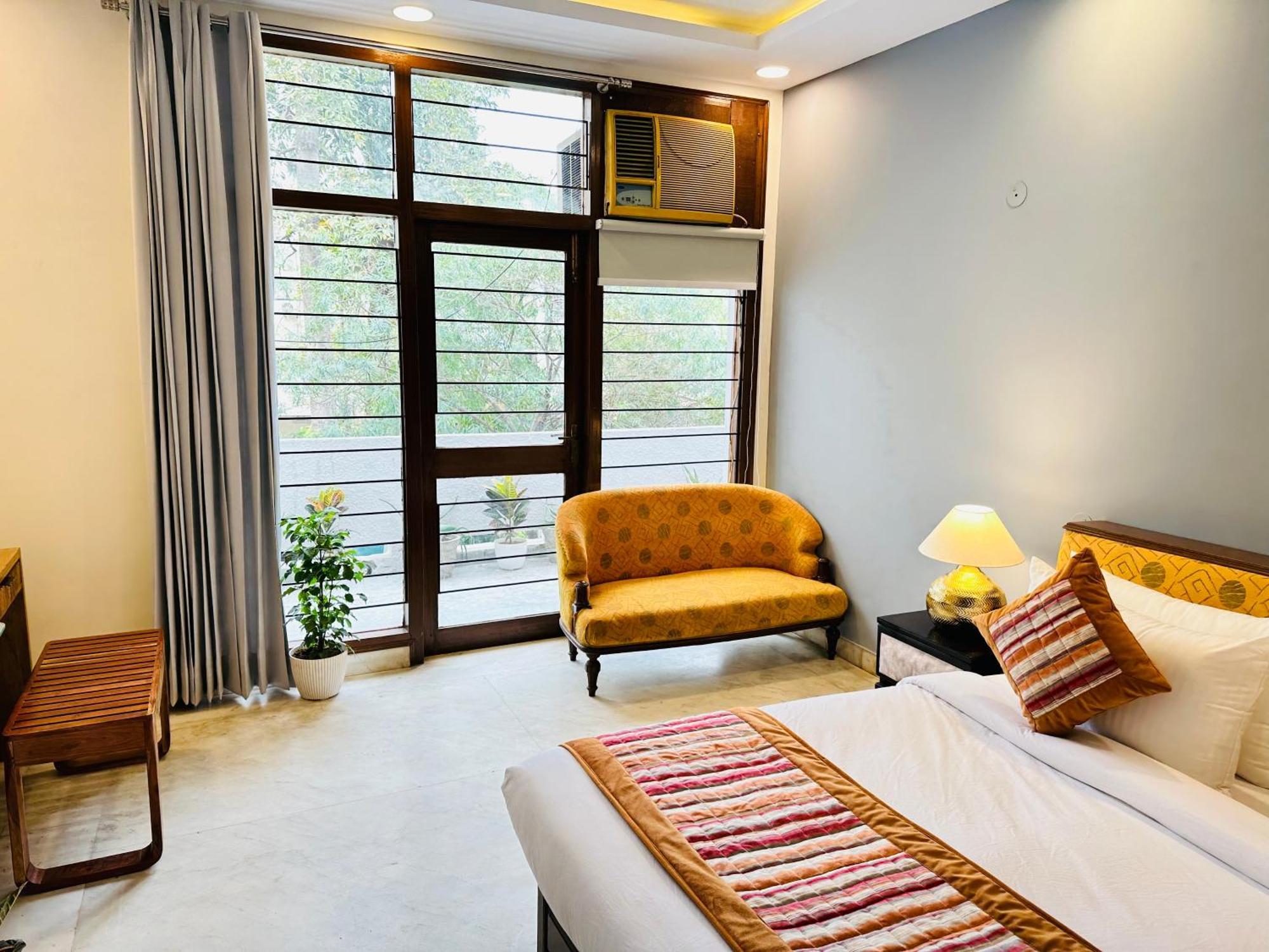 Hotel Grove Residency Hauz Khas New Delhi Couple Friendly Exterior foto