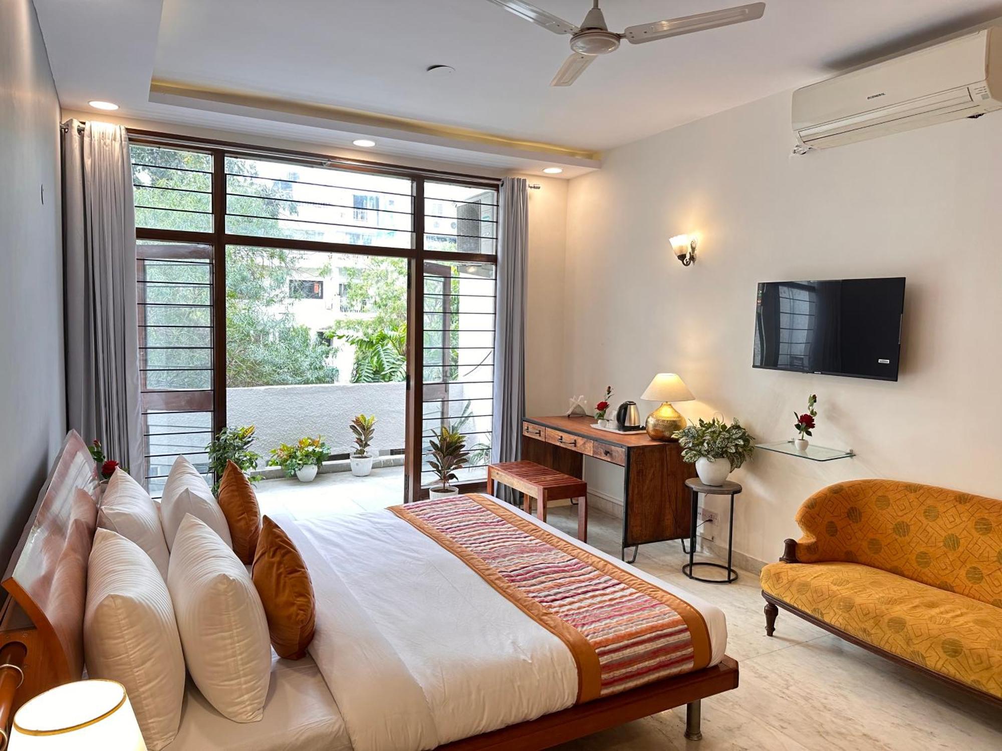 Hotel Grove Residency Hauz Khas New Delhi Couple Friendly Exterior foto