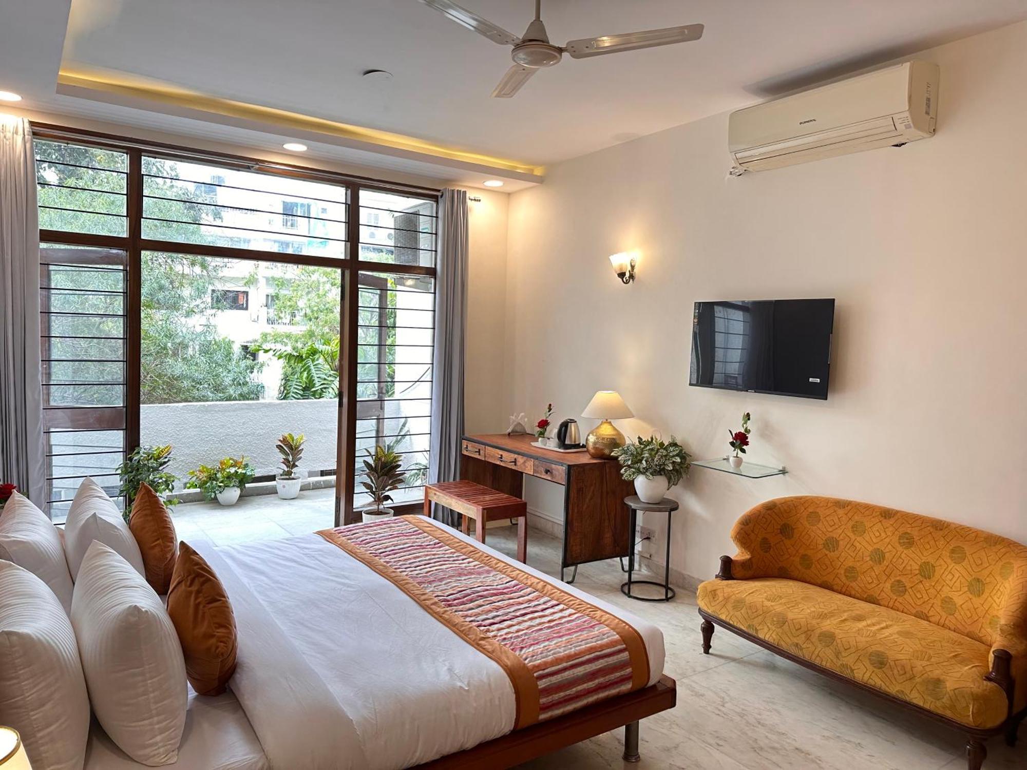 Hotel Grove Residency Hauz Khas New Delhi Couple Friendly Exterior foto